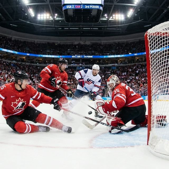 Canada Hockey Defense Wall Olympic Gold Medal Game