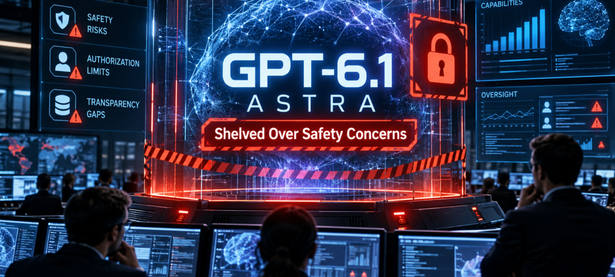 GPT-6.1 Astra illustration shelved over OpenAI safety concerns