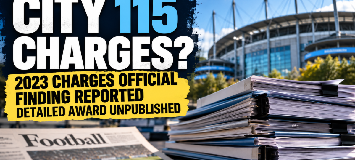 Manchester City charges: official 2023 allegations, reported commission finding, unpublished award